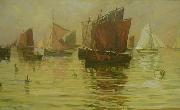 Charles Cottet Sailors oil painting artist